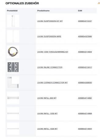 LEDVANCE LN INV D 1200 P 40W 940 PS EL WT LINEAR INDIVILED DIRECT 1200 EMERGENCY