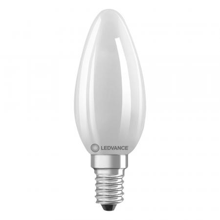 Ledvance E14 Effiziente dimmbare LED Kerzenlampe Classic 2,5W wie 40W 2700K warmweißes Licht