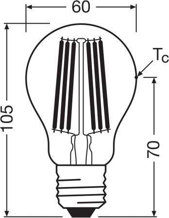 2er Set OSRAM E27 besonders effiziente LED Lampen klar  7,2W wie 100W 4000K neutralweißes Licht - beste Energie Effizienz Klasse