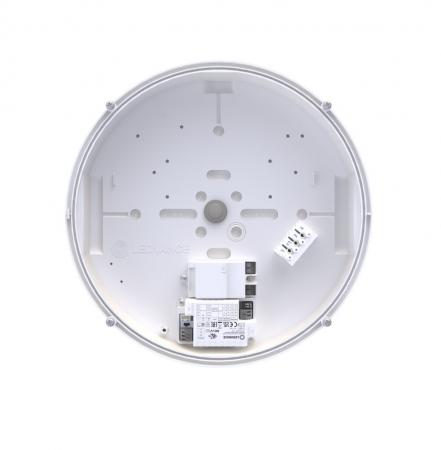 LEDVANCE LED Decken- und Wandleuchte  BULKHEAD ROUND EMERGENCY SENSOR - BLKH RD EL SN 250 P 12.5W ML 83040 schwarz IP65