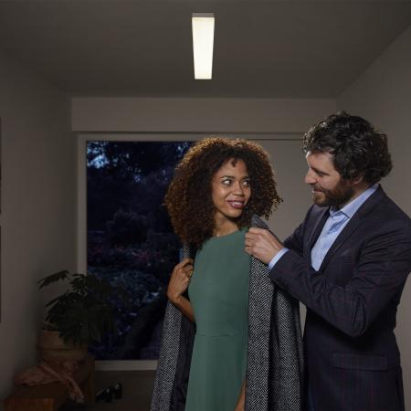 120cm OSRAM rahmenlose Panelleuchte Planon Frameless 1200x100mm 30W 3000K warmweißes Licht