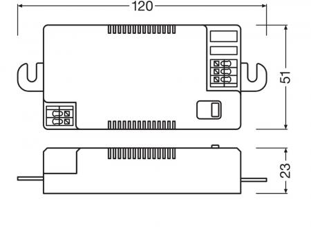 Ledvance SURFACE FLAT DRIVER -  DR DS SENS-P- 19/220-240/450 SF FL