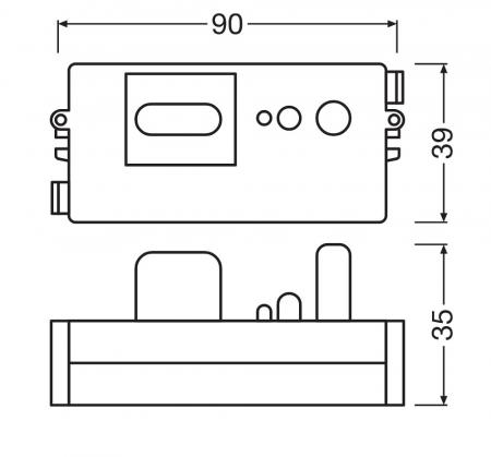 LEDVANCE SURFACE FLAT SENSOR  - SENSOR SF FLAT LEADER FOLLOWER