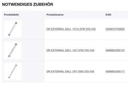 60cm Ledvance T8  G13 LED Röhre EXTERNAL 7,3W 840 neutralweiß dimmbar GLAS