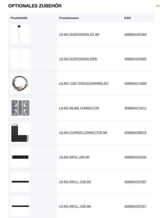 LEDVANCE LINEAR INDIVILED DIRECT 1500 PS 52 W 4000 K Schwarz
