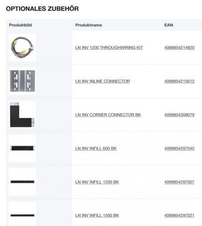 LEDVANCE Linear IndiviLED Direct/Indirect 1200 DALI LN INV DI 1200 P 54W 930 DAVR BK