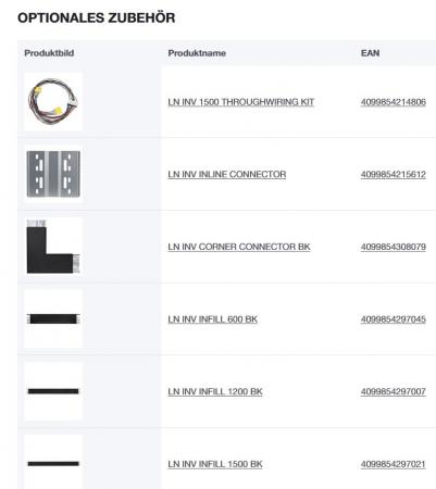 LEDVANCE Linear IndiviLED Direct 1500 DALI 52W 5950 lm 3000K UGR19 Schwarz