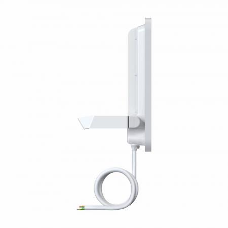 LEDVANCE Muliti Select Schwenkbarer weißer LED Außenwandstrahler FL250 167 W / 150 W 4000K neutralweißes Licht - wählbare Wattageneinstellung (Multi Lumen)