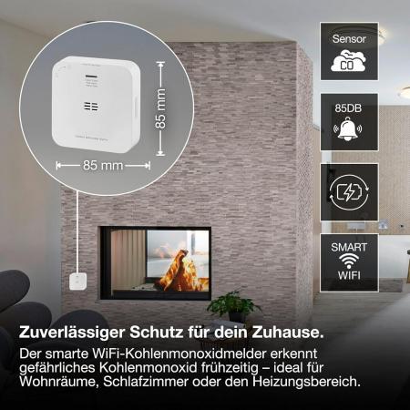 OSRAM Kohlenmonoxid Melder SMART+ WIFI