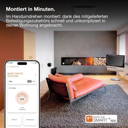 OSRAM Kohlenmonoxid Melder SMART+ WIFI