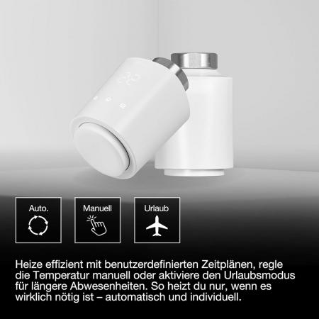 3er Pack OSRAM SMART+ WiFi RADIATOR THERMOSTAT -  Heizkörperthermostat