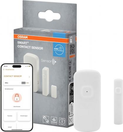 OSRAM SMART+ Sensor zur Erkennung offener Türen und Fenster mit WiFi-Technologie IP20 weiß