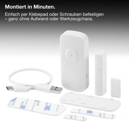 OSRAM SMART+ Sensor zur Erkennung offener Türen und Fenster mit WiFi-Technologie IP20 weiß