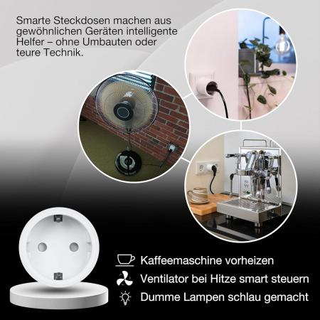 OSRAM SMART+ Zigbee Steckdose für Innen in weiß