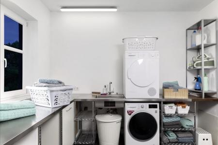 120cm OSRAM SubMARINE LED integrated 1200 Feuchtraumleuchte 36W IP65 Damp Proof 4000K neutralweißes Arbeitslicht