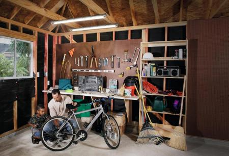 150cm OSRAM SUBMARINE durchverkabelt 16W neutralweißes Licht - IP65-Schutz, für Garagen und Keller