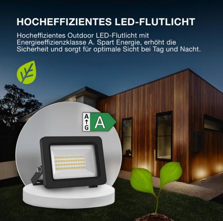 Osram ENERGY EFFICIENCY Strahler LED Fluter 10W 4000K universalweißes Flutlicht IP65