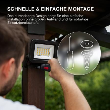 Osram Energy Efficiency LED Fluter 5W 4000K universalweißes Flutlicht IP65