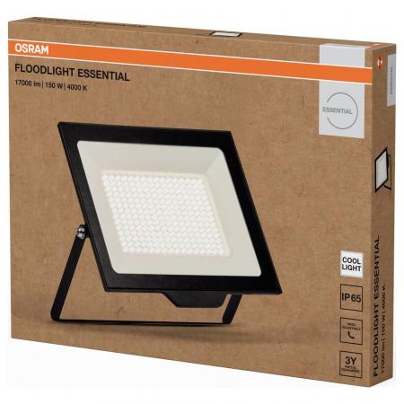 OSRAM LED Fluter Floodlight Essential 150W 4000K Neutralweiß IP65 schwarz