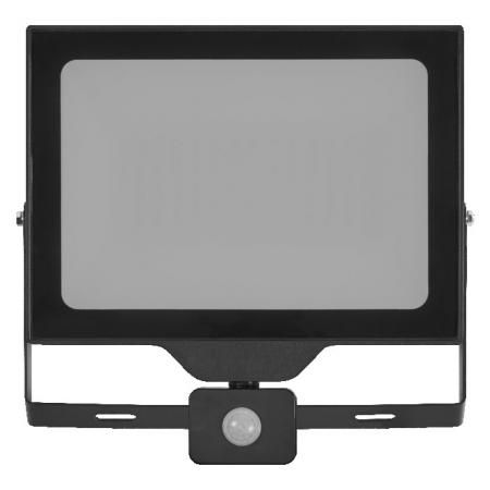 OSRAM LED Fluter Floodlight Essential mit Sensor 100W 4000K Neutralweiß IP44 schwarz