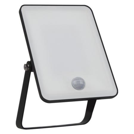 Osram LED Fluter  Floodlight Essential Sensor 20W 4000K Neutralweißes Licht IP65 schwarz