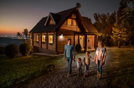 Osram LED Fluter  Floodlight Essential Sensor 20W 3000K warmweißes Licht IP65 schwarz