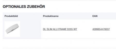 LEDVANCE DOWNLIGHT SLIM ALU DALI DL SLIM ALU DA D205 V 19W ML 83040 WT -  Einbaudurchmesser 205mm , Einbautiefe 23mm
