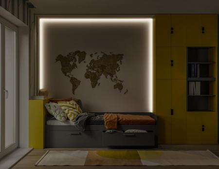 3M Osram Flex Audio LED-Streifen mit Fernbedienung IP20 RGB - integrierter Sound-Receiver, RGB-Farbsensor, einfache Montage