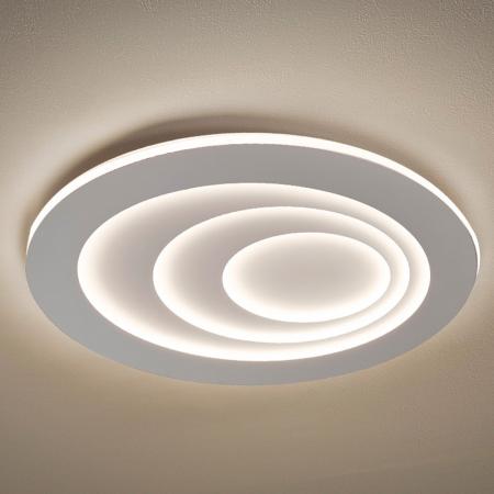 Osram LED-Deckenleuchte Orbis Spiral Oval 720mm 63W weiß Warmweißes Licht - direktes & indirektes Licht, sehr homogene Lichtverteilung