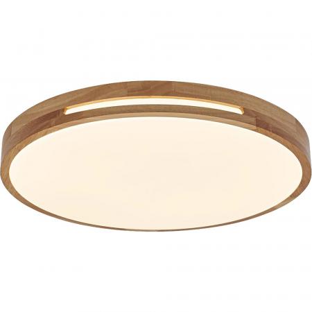 OSRAM Holz Decor Deckenleuchte Orbis Woodburry 50cm 36W Click DIM - Dimmen in drei Stufen durch wiederholtes Schalten