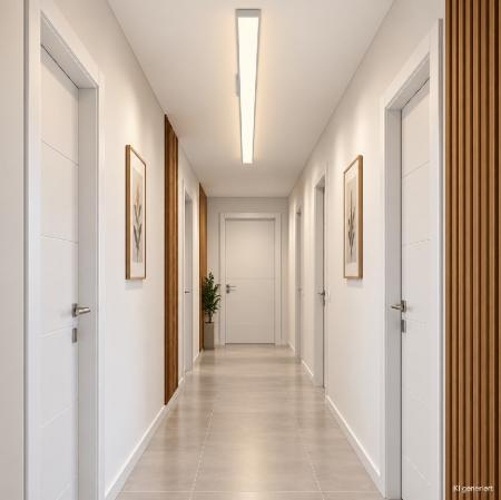 OSRAM PLANON Frameless 1200x100mm 35W 2500lm 3000K Warmweiß Ra80 120° IP20 LED-Deckenleuchte Weiß