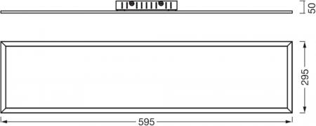 Osram Planon Plus 300x600mm 22W 4000K neutralweißes Licht