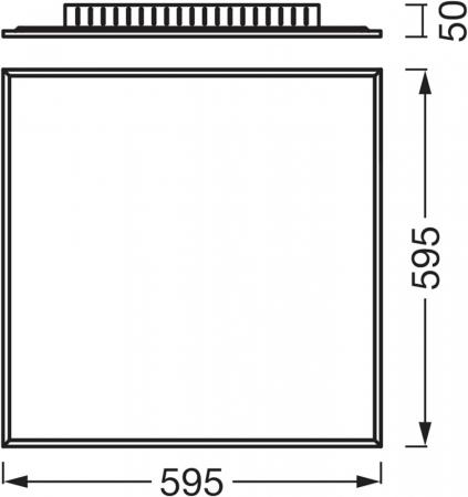 60cm Osram Planon Plus 600x600mm 40W 4000K neutralweißes Licht