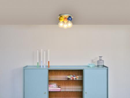 OSRAM Deckenleuchte Decor Bubble in Multicolor aus Metall mit E27 Fassungen