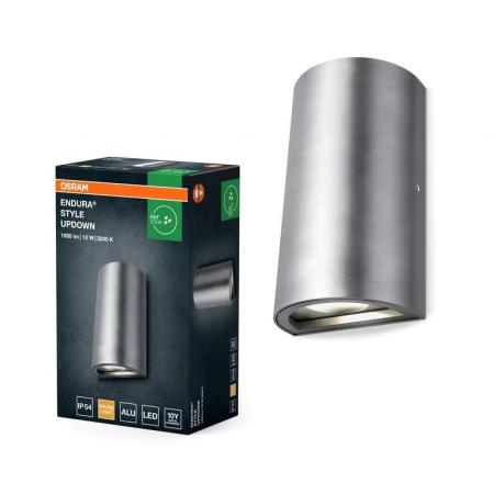 Osram LED Außen Wandleuchte Endura Style UpDown Aluminium IP44