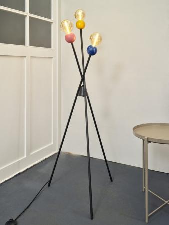 OSRAM Stehleuchte Decor Bubble in Multicolor aus Metall mit E27 Fassungen