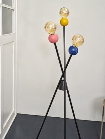 OSRAM Stehleuchte Decor Bubble in Multicolor aus Metall mit E27 Fassungen