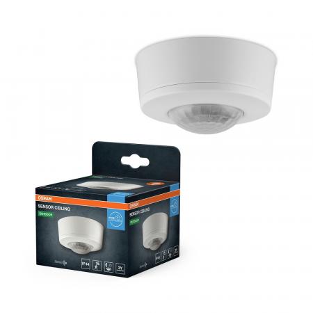 OSRAM Sensor Ceiling Indoor und Outdoor Bewegungsmelder Aufbau IP44 weiß