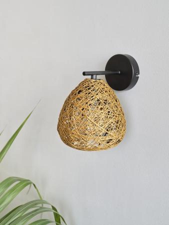 OSRAM Wandleuchte Decor Paper Drop aus Papier in Tropfenform mit E27 Fassung beige