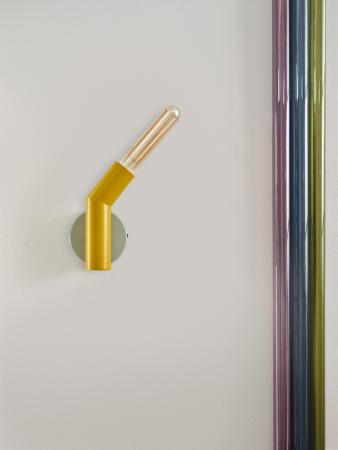 OSRAM Wandleuchte Decor Straw in Gleb/ Grau aus Metall mit E27 Fassung