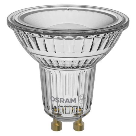 OSRAM Superstar LED GU10 Strahler PAR16 dimmbar 120° 6,9W warmweißes Licht 2700K 90Ra = hohe Farbwiedergabe