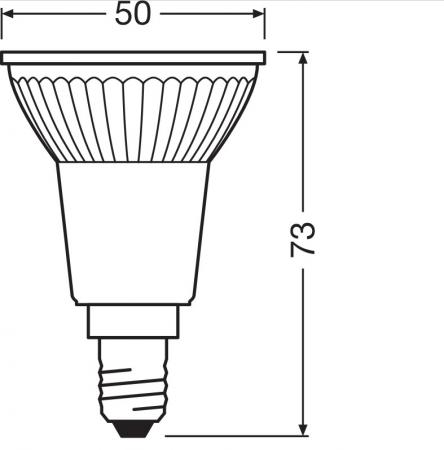 Ledvance E14 PAR16 LED Reflektor Lampe 36° 3,7W wie 50W 2700K warmweißes Licht