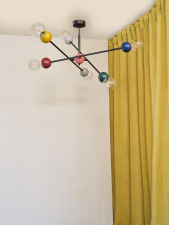 OSRAM Deckenleuchte Decor Bubble in Multicolor aus Metall mit E27 Fassungen