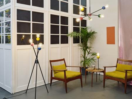 OSRAM Pendelleuchte Decor Straw in Multicolor aus Metall mit E27 Fassungen