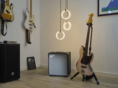 OSRAM Pendelleuchte Decor Circle 3-flammig in Schwarz rund 20W - CLICKCCT - Sehr vielseitig durch eine wählbare Lichtfarbe