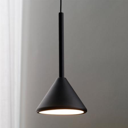 Osram Pendelleuchte Decor Fuji aus Stahl in Schwarz mit warmweißem Licht