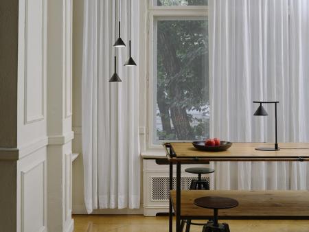 Osram 3-flammige Pendelleuchte Decor Fuji aus Stahl in Schwarz mit warmweißem Licht