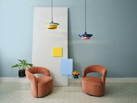 OSRAM Pendelleuchte Decor Layers aus Stahl mit E27 Fassung