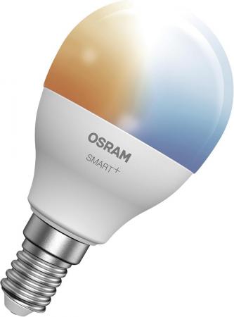 OSRAM SMART+ LED Tropfenlampe E14 Zigbee DIMM 4,9W wie 40W Tunable white