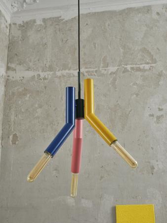 OSRAM Pendelleuchte Decor Straw in Multicolor aus Metall mit E27 Fassungen